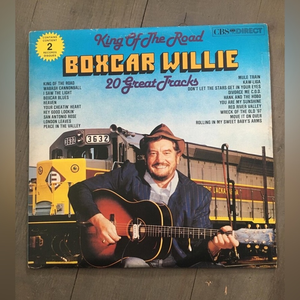 1980 Boxcar Willie vinyl